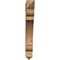 Ekena Millwork Olympic Arts & Crafts Smooth Bracket, Western Red Cedar, 3 1/2"W x 28"D x 28"H BKT04X28X28OLY03SWR - alternate 3